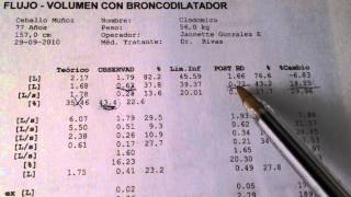 Espirometria Interpretacion Simple [upl. by Wendolyn]