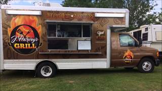 How I Converted A Uhaul Into A Mobile Food Truck Buildout From Start To Finish J Harveys Grill [upl. by Nimaynib977]