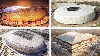 Qatar 2022 Stadium Progress  April 2020 [upl. by Caldera]