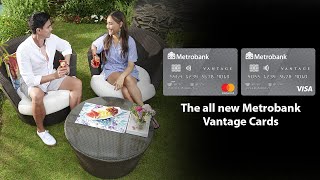 The allnew Metrobank Vantage credit card [upl. by Kelcey]