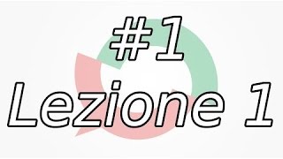 Lezione 1  Imparare lInglese [upl. by Annazor]