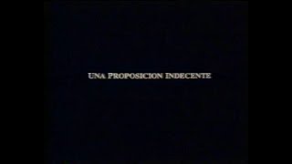 Una proposición indecente Trailer en castellano [upl. by Eilrahc]