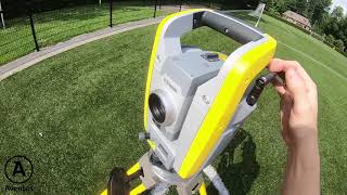 Inmeten met Trimble S6 Total Station Robotic [upl. by Einnig994]