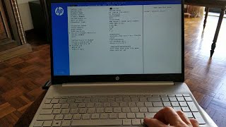 HP Laptop 15seq0001np  How to access BIOS setup and Boot Menu [upl. by Stone960]