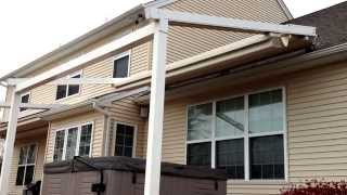 quotGenniusquot  A Waterproof Petractable Pergola Awning by Durasol Awnings [upl. by Lach681]