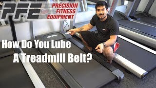 How To Lubricate A Treadmill Belt [upl. by Nybor]