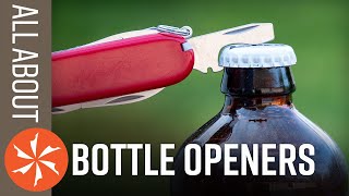 All About Bottle Openers  KnifeCenter’s Bartender Explains [upl. by Magnusson23]