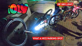 HOW TO BREAK A 400 EURO BIKE LIGHT IN 3 SECONDS [upl. by Griffin]