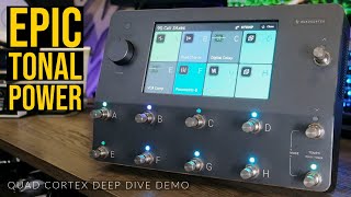 EPIC TONAL POWER  Neural DSP Quad Cortex Deep Dive Demo  TOM QUAYLE [upl. by Ornie]