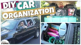 MY NEW CAR DIY Dollar Tree ORGANIZATION IDEAS amp HACKS [upl. by Heyra]