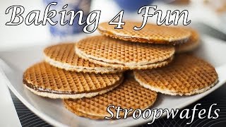 Hollandse Stroopwafels  Baking 4 Fun [upl. by Prosser741]