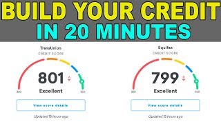 The BEST way to begin building your Credit Score for FREE For Beginners [upl. by Malamud]