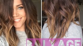 How to Balayage Highlight Your Hair at Home [upl. by Okram]