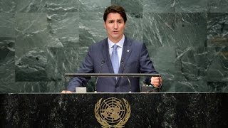 FULL SPEECH Trudeau addresses UN General Assembly [upl. by Hoye]