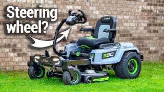 EGO ESteer Electric Zero Turn Mower My Honest Review [upl. by Tahp]