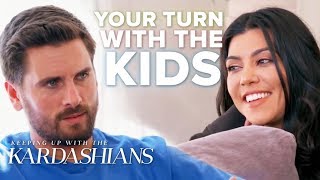 Kourtney Kardashian amp Scott Disicks Best CoParenting Moments  KUWTK  E [upl. by Siari]