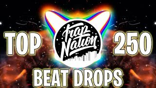 TOP 250 BEST BEAT DROP SONGS OF ALL TIME  1 Hour Version [upl. by Iahc]