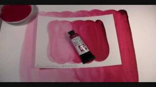 DANIEL SMITH Quinacridone Magenta Extra Fine Watercolor [upl. by Regni]