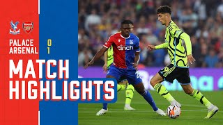 Match Highlights Crystal Palace 01 Arsenal [upl. by Morville27]