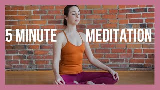 5 min Mantra Meditation for Beginners  Easy Guided Meditation [upl. by Agee311]