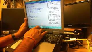 How to boot from USB ToughBook CF 30 [upl. by Ahsertal]