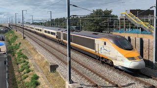 Eurostar Class 373s At Speed 14719 [upl. by Behm]