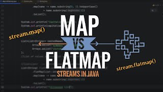 Map vs FlatMap  Java Streams [upl. by Solraced]