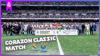 HIGHLIGHTS  Real Madrid Legends 01 FC Porto Vintage  Corazón Classic Match [upl. by Leivad]