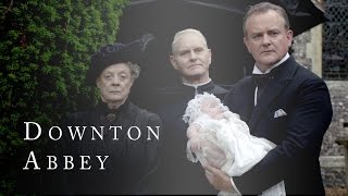 Baby Sybils Christening  Downton Abbey  Season 3 [upl. by Helse750]