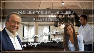 Online concert Martin Mans Johan Petersen Marijke Brandwijk Oude Kerk Lunteren [upl. by Esylla856]