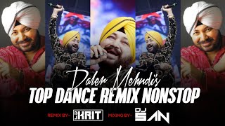 Daler Mehndis Top Dance Remix Song Nonstop  DJ Sanjay x [upl. by Halima523]