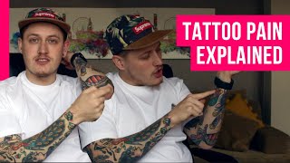 Do Tattoos Hurt Tattoo Pain Explained  Most Painful Places [upl. by Cotsen]