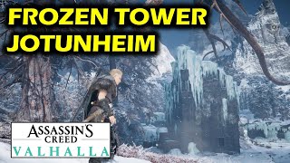 Dugrs clue Frozen Broken Tower Wealth Chest Key Location  Jotunheim  Assassins Creed Valhalla [upl. by Werdn]