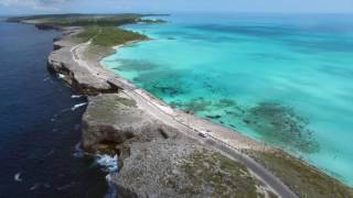 Glass Window Bridge  Eleuthera Bahamas click HD [upl. by Silverts]