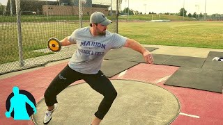 Discus Throw Technique  Load Sprint amp Transfer [upl. by Itisahc]