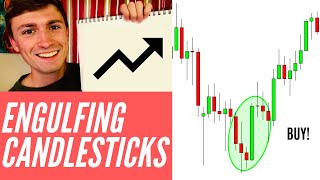 FOREX TRADING ENGULFING CANDLE STRATEGY [upl. by Donelu]