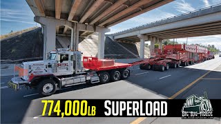 774000 lb Transformer Superload  Beyel Brothers Crane amp Rigging [upl. by Stacia893]