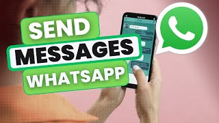 How to Send Messages on WhatsApp Android [upl. by Neemsay113]