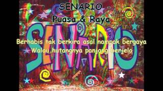 SENARIO  Puasa amp Raya Lirik [upl. by Payne362]