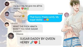 Haikyuu Boys— Lyric prank Sugar Daddy by QVEEN HERBY [upl. by Casandra]