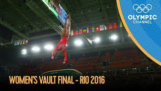 Womens Vault Final  Artistic Gymnastics  Rio 2016 Replays [upl. by Aisital]