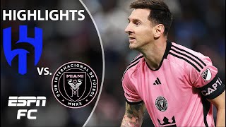 Lionel Messi SCORES in Inter Miamis club friendly vs AlHilal ⚽  Highlights  ESPN FC [upl. by Bullen23]