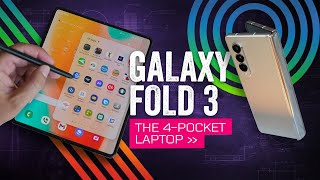 Samsung Galaxy Z Fold 3 Review The FourPocket Laptop [upl. by Eelloh]