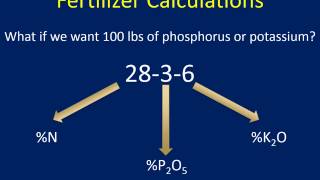 Soil Smarts Episode 6 Fertilizer Calculations [upl. by Midian219]