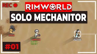 🆚RimWorld Biotech Challenge SOLO MECHANITOR [upl. by Sesilu]