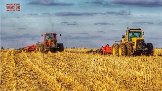 MASSEY FERGUSON 4wd Tractor Tillage Team [upl. by Adahs]