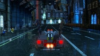 LEGO Batman 2  Batmobile Joyride Gameplay [upl. by Nadirehs]