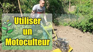 Comment Utiliser Un Motoculteur [upl. by Finnegan]