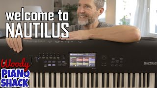 KORG NAUTILUS Overview amp Demo [upl. by Coretta]