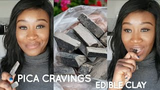 EATING EDIBLE CLAY MABELE LCWE [upl. by Colligan]